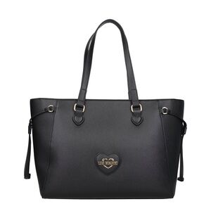NWT LOVE MOSCHINO Large Shoulder Bag Woman Love Moschino Black​